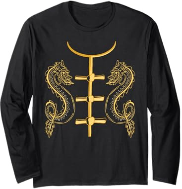 Costume chinois dragon chinois pour femmes hommes enfants Manche Longue