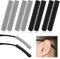 Tyqour 4 Paar Silikon Brillenbügel Überzug Weich Brillen Ohrpolster Antirutsch Brillenhalter Anti Rutsch Brille Ohrhaken Universal Brille überzüge für Sonnenbrillen Lesebrillen Brillen