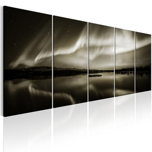 murando Acrylglasbild 200x80 cm 5 Teilig Wandbild auf Acryl Glasbilder Kunstdruck Moderne Acrylglas Platte Wanddekoration Geschenke Heimdekoration Glasbild c-B-0289-k-p