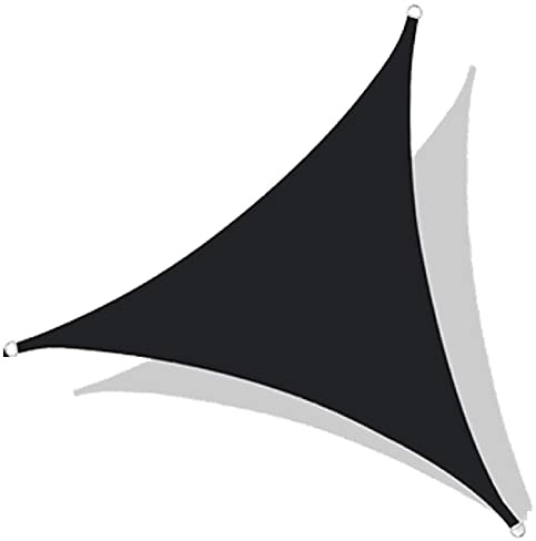 Vela ombreggiante Triangolare 5x5x5 m Impermeabile,Tenda da Sole per Patio Impermeabile,Vela Parasole Esterna Impermeabile,per Balcone Esterno Tetto Giardino