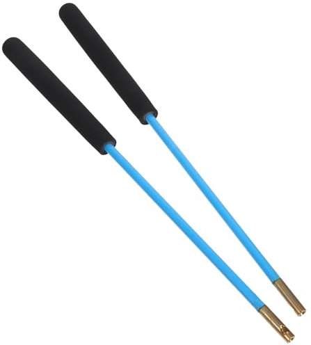 Toddmomy Jonglierkeulen Chinesische -diabolo-Sticks 2 Stück Diabolo-handstäbe Jonglieren Diabolo-Stick Diabolo-steuerstäbe Für Kinder Ältere Menschen Himmelblau