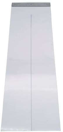 Zettl GmbH PVC Lamellenvorhang für Kleintiere, BxH 20x50cm | Streifenvorhang für Hundehütten, Katzenklappen, Stallungen, Gartenhaus & Werkstatt. UV- und witterungsbeständig