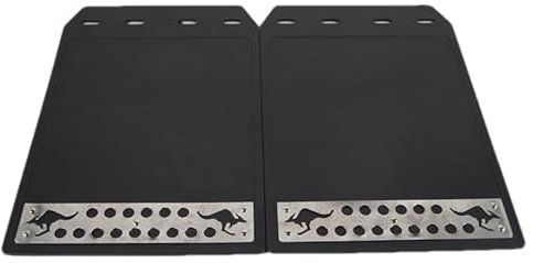 Set di 2 paraspruzzi per camioncini |. Paraspruzzi per veicoli per tutte le stagioni, per parafanghi, parafanghi resistenti al calore |. Paraspruzzi posteriori impermeabili in 2 pezzi, paraf