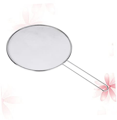 Cabilock Stainless Steel Mesh Flour Sieve Fine Drain Basket for Cooking Gadget Kitchen Utensils Mesh Flour Sifter Oil Sifter