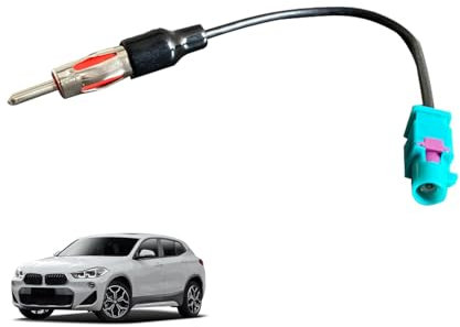 Antennenadapter Autoradio,Fakra Adapter auf DIN ISO Auto Radio Adapter Fakra Stecker Kabel Kfz Antenne Adapterkabel Antennenstecker Radioadapter Radioantenne Zubehör,für Renault Mercedes VW Universal