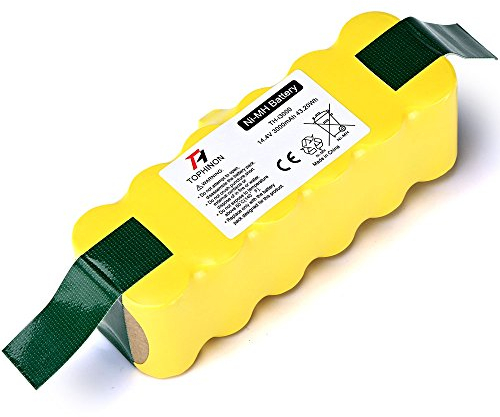 TOPHINON 14.4V 3000mAh NI-MH Ersatzakku für iRobot Roomba 500 510 520 530 532 535 540 545 550 552 555 560 562 570 580 581 582 585 595 600 610 620 630 631 650 660 700 760 770 780 790 800 870 880