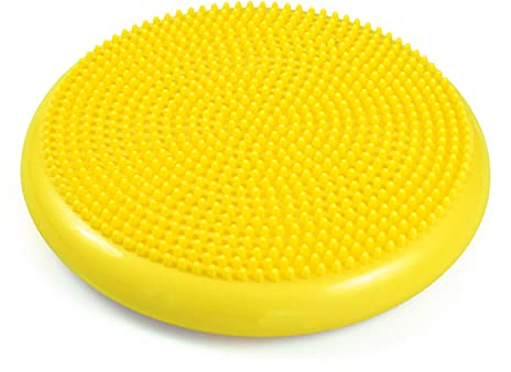 AFH Webshop Balance Luftkissen Sitzkissen mit Noppen | 35cm mit Pumpe