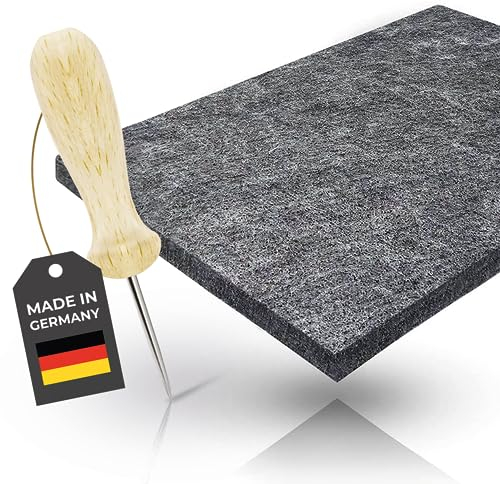 Jean-Philippe Dietz® - Prickeln Prickelset - Made in Germany - ( Prickelnadel + Prickelfilz ) für Kinder | 20 x 15 x 1 cm
