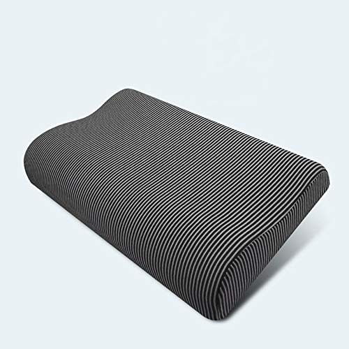 YLXD Power of Nature Höhenverstellbares Memory Foam Kopfkissen, Orthopädisches HWS Nackenstützkissen,Schlafkissen aus viscoelastischem Gelschaum,Seitenschläfer-Kissen