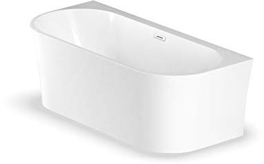 SPALINA RUBY - Vasca freestanding a parete L 170 x l 80 cm