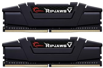 G.skill Ripjaws V F4-4000c18D-32gvk Memoria 32 Gb 2 X 16 Gb Ddr4 288-Pin Dimm (g.skill Ddr4 32gb Pc 4000 Cl18 Kit [2x16gb] 32gvk Ripjaws)