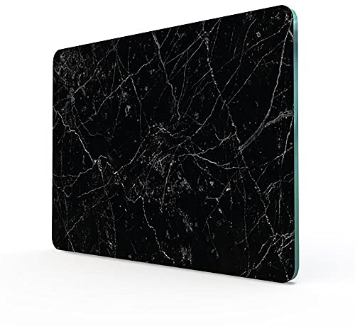 DESTALYA Chopping Board Tempered Glass | Heat Tolerant, Shatter Resistant Cutting Board | Decorative Tray for Kitchen (Black L)
