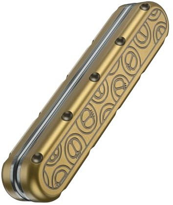 OBEST Fidget Slider Toys, Métal Fidget Jouets pour Adultes, Jouets de Soulagement de L’anxiété, Cadeaux pour Les Amis et Famille