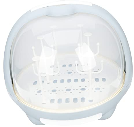 TOYANDONA Babyflaschen Aufbewahrungsbox Mit Abtropfgestell Tragbare Box Für Babyflaschen Und Geschirr -frei Abnehmbar Für Fläschchen Und Zubehör