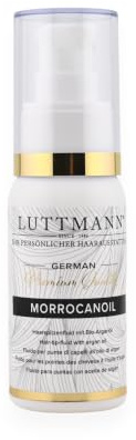 LUTTMANN® Haarspitzenfluid mit Bio-Arganöl 50 ml – Haaröl & Haarserum für trockene Spitzen – Pflege für Extensions, Perücken & Haarteile