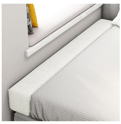 ELYSYSRL Riempitivo per Materassi, Letto Gap Filler Cuscino, Cuscino per Testata, Connettore per letto Doppio/Materasso, per Riempire lo Spazio tra la Testiera e il Materasso(Beige,160x10x20cm)