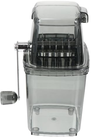HONMEET Manual Ice Crusher Chopper for Home Hand Cranked Ice Maker Portable Tool
