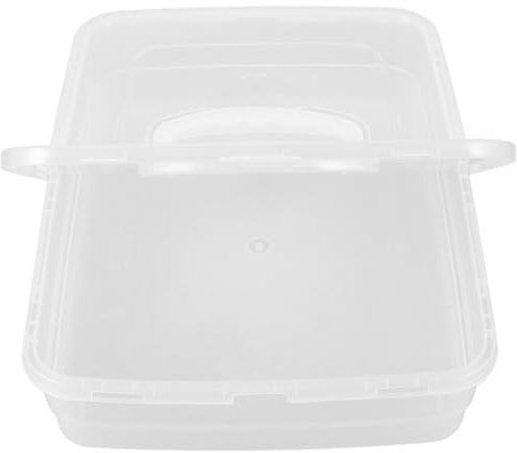 PRETYZOOM Gärbox Für Pizzateig Und Brot Gärbehälter Mit Deckel Stapelbar Für Teiggärung Kühlschrank-organizer