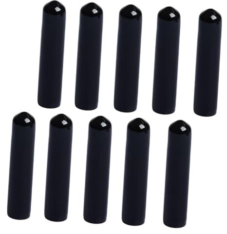 IMIKEYA 10pcs Wine Pourer Caps Rubber Bottle Pourer Covers Long Soft Spout Dustproof for Liquor Olive Oil Bottle Sealing Suitable for Bar and Home Use