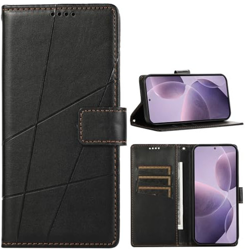 BaiFu Funda para Motorola Moto E20/E30/E40, Funda de Cuero PU para Motorola Moto E20/E30/E40, Billetera con Ranuras para Tarjetas + Soporte Horizontal-04