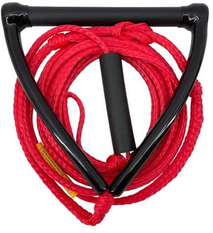 Flytande vattenskidrep och greppkombination, vattensport vattenskidrep, vattenskidrep, multifunktionell, robust wakeboard rep för knäbord