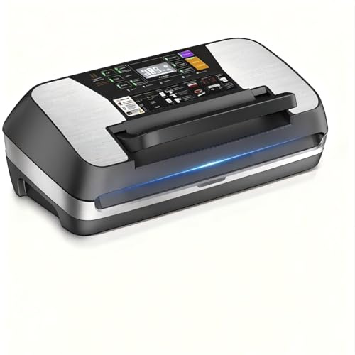 95KPA Commercial Vacuum Sealer Machine, Fully Automatic Food Sealer with Built-in Cutter for Sous Vide