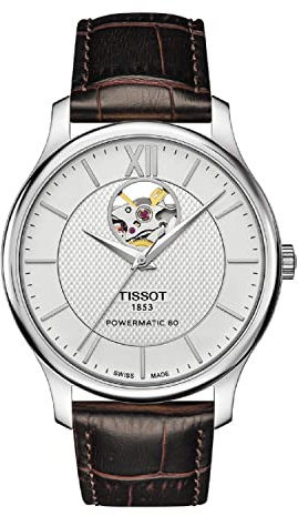 Tissot Herrenuhr Tradition Automatic Open Heart T063.907.16.038.00