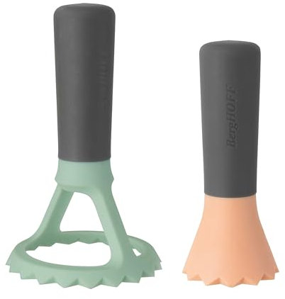 Berghoff Leo Ravioli Stamp 2 Set Pieces of Round Dough Cutter Pasta Mold With Soft Touch Handles