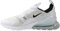 Nike Herren Air Max 270 Sneaker, White/Black-White, 41 EU