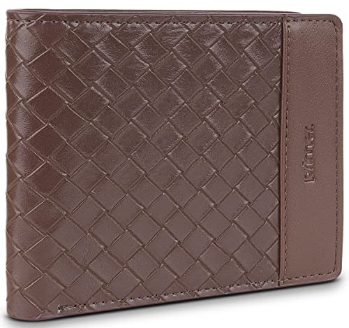 PRIMER - Plånböcker för unga män - liten herrplånbok - plånböcker för män - korthållare plånbok herr - plånbok herr RFID-skydd 834003, Brun, m, Klassisk