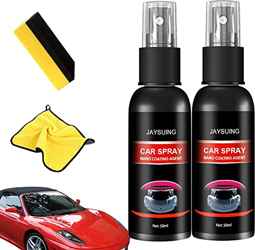 Magic Gem Nano Spray Seal per Rimozione Graffi e Riparazione Rapida Carrozzerie Auto (2 Pezzi, 50 g)