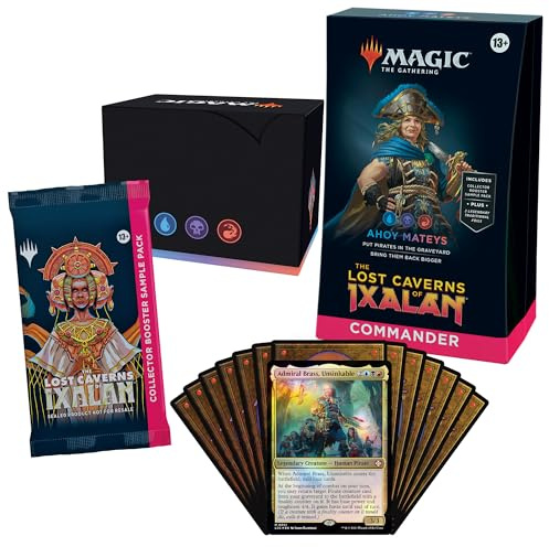 Mazo de Commander de Las cavernas perdidas de Ixalan, de Magic: The Gathering | Tierra a la Vista (versión en inglés)