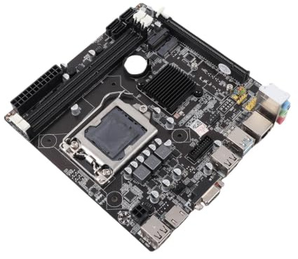 HUIOP Carte mère SZMZ LGA 1155 WiFi pour bureau à domicile et jeu PCI-E 16X DDR3 16 Go 100 m Carte réseau USB 2.0 USB 3.0 WIFI M.2 NVME VGA HDMI Compatible avec carte mère