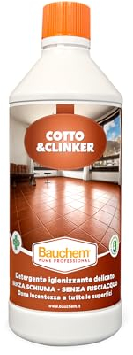 Bauchem Cotto & Clinker Lavapavimenti Auto Lucidante Anti Impronte 750 ml