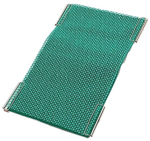 Yardwe Terrarium-reptilienmatte Eidechsenteppich Faltbare Schlangenbettwäsche Feuchtigkeitsspeichernde Einlagen Reptilienkäfigteppich