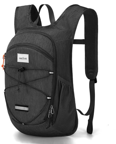HALOVIE Geschenk für Herren Damen, Rucksack 15L Faltbarer Leicht Wanderrucksack Klein Tagesrucksack Daypack Weihnachtseschenk für Wanderer zum Reisen Städtetrips Outdoor
