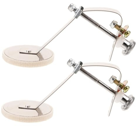 BESPORTBLE 2 Stück Metallfilz Trommeldämpfer mit Internem Klangregelungssystem Snare Drum Dämpfer Zubehör für Verschiedene Jazz und Snare Drums Einfache Montage Schlagzeugisches Üben