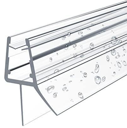 EMKE Duschdichtung Ersatzdichtung Duschtürdichtung für 4–6 mm Glastüren 800mm Dichtung Dusche Glastür Gummilippe Duschdichtungen für Duschtüren