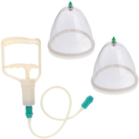 TOPPERFUN Appareil de Ventouses Corporelles Lot de 2 pour Massage par Ventouses Soulagement Douleurs Dos et Épaules Utilisation à Domicile