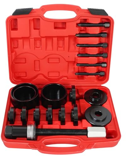 FreeTec Radlager Werkzeug Radnabe Abzieher Ausdrücker Reparaturlösung für Radlager Radlagerwerkzeug für VW für Audi für Opel für FIAT für BMW für Ford