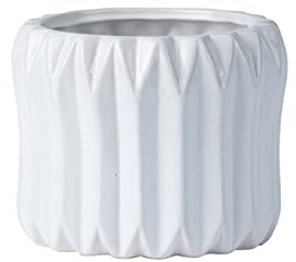 JBIVWW Pot De Fleurs Succulentes en Céramique, Petite Décoration Nordique Simple pour Balcon, Radis Vert, Orchidée, Mini Vase (Color : White)