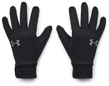 Under Armour UA Storm Liner - Guantes térmicos Ligeros y Ajustados para Hombre, Ideales como Capa Base, Guantes de Correr repelentes al Agua con tecnología de Pantalla táctil