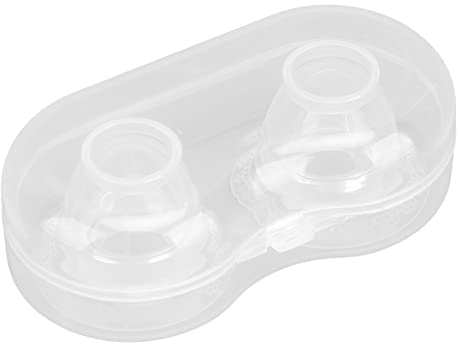 Shanrya Nippelverlängerung, Nippelkorrektur, Hygiene für Zuhause - Silikon, Medium Flow, Kieferorthopädisch, Standardablauf - 2-teilig, Erwachsene