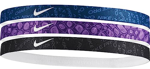 Nike 3 Stück Bedruckte Stirnbänder