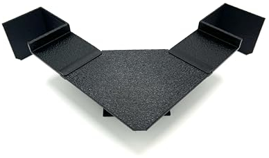 Lifewithpets Aquarium-Unterkies-Tunnel, Fischversteck, Reptilienversteck, Unterkiesbeobachtungstunnel, Größe 21 x 21 cm, Ecktunnel