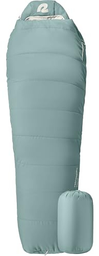 Retrospec Dream 5 Mummy Sleeping Bag - Insulated Cold Weather, Water-Resistant, Adjustable Adult Sleeping Bag