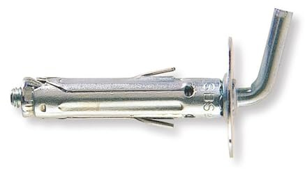 100PZ TASSELLO SBS 9/8 CON GANCIO CORTO 100 PZ. mm. 9x45