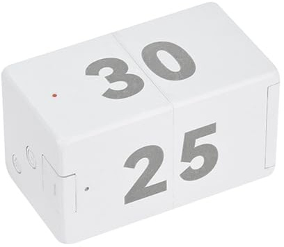 Digitaler Würfel-Timer, Schwerkraftsensor, 1/2/3/5/10/15/20/25/30/55min mit LED-Anzeige, mit einstellbarem Tonalarm für Hausaufgabenlernen, Küche