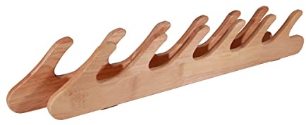 Ultimate Wooden Wall Rod Rack 6 Rods | Rutenständer