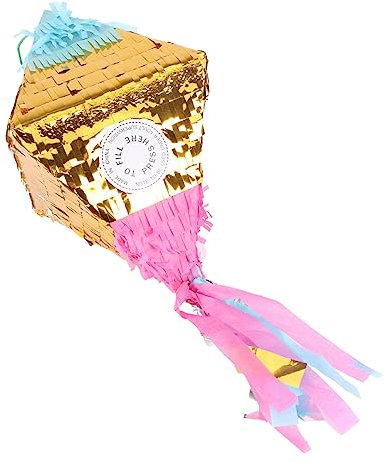 JOINPAYA 1stück Piñata Spielzeug Für Kindergeburtstag Selbst Befüllbar Süßigkeitengefüllt Partyzubehör Für Jungen Und Mädchen Bunte Piñata Für Junge Mädchen Festliche